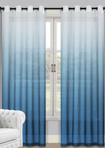 Beverly Hills Fabric Ombre Sheer Curtain Panels