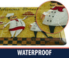 Non Slip Printed Kitchen Anti Fatigue Floor Mat - Chef