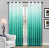 Beverly Hills Fabric Ombre Sheer Curtain Panels