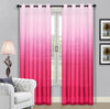 Beverly Hills Fabric Ombre Sheer Curtain Panels