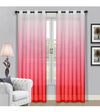 Beverly Hills Fabric Ombre Sheer Curtain Panels