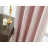 Iceland Striped Metallic Blackout Curtain Panel