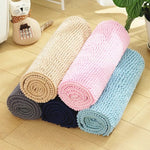 Butter Chenille Bath Rugs