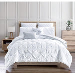 Olivia Olympia 7-Piece Comforter Set 7-Piece Silver King Comforter Set