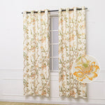 Melania Floral Room Darkening Window Panel