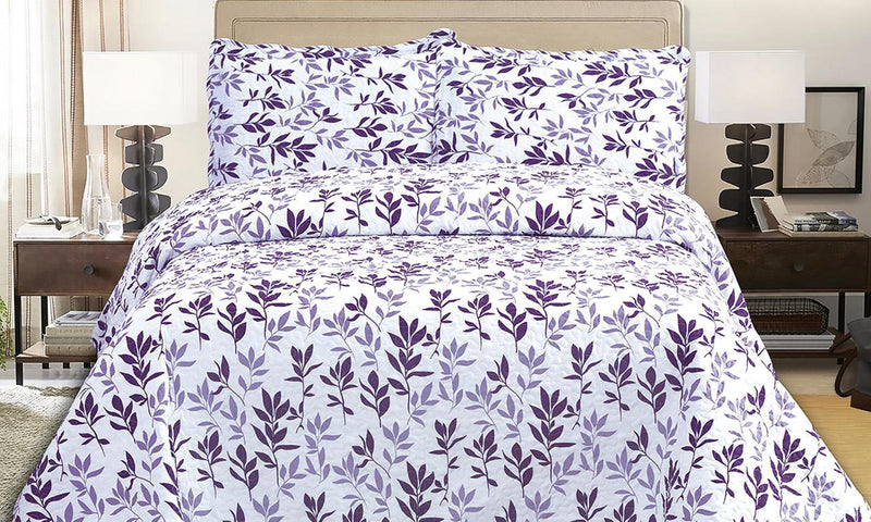 Monica 3 Pc Reversible Coverlet Quilt