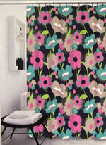 Luxury Canvas Shower Fabric Shower Curtains